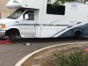 RV. Next morning 6 tires on RV and 2 on boat trailer..jpg